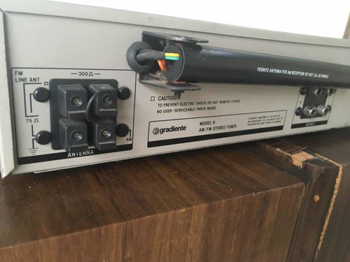 Tuner Gradiente Modelo 9 Ñ Marantz Sansui Funcionando!