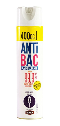 Desinfectante Antibac Tanax 400 Cc Pack X12