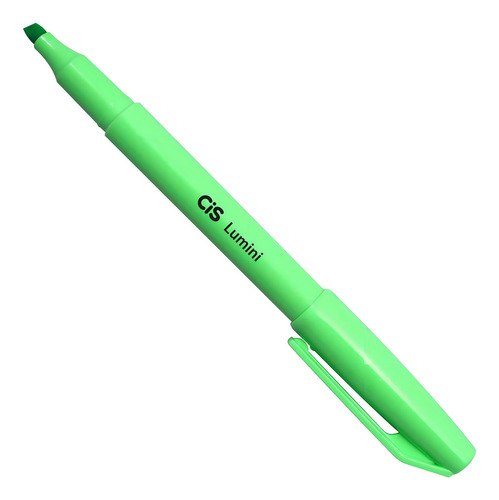 Caneta Marca Texto Cis Lumini Verde