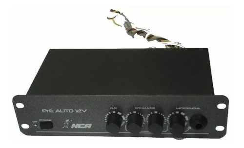 Som Profissional Pré Amplificador Ll Audio Nca Pré Auto 12v