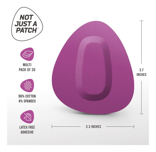 No Solo Un Parche De Dexcom G6 Patches Adhesivo (20 Paquete)