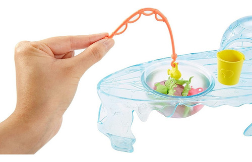 Enchantimals Pesca De Hielo Iglú Con Sashay Seal Y Blubber
