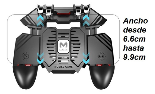 Gamepad Gatillero Cooler Joystick Freefire Warzone Codm Pubg