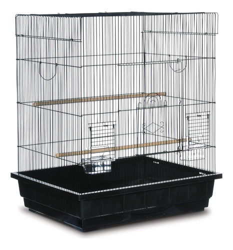 Jaula Cuadrada Para Aves Color Negro Prevue Pet Products