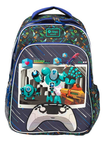 Mochila Escolar  Filgo Starpak Gamer 