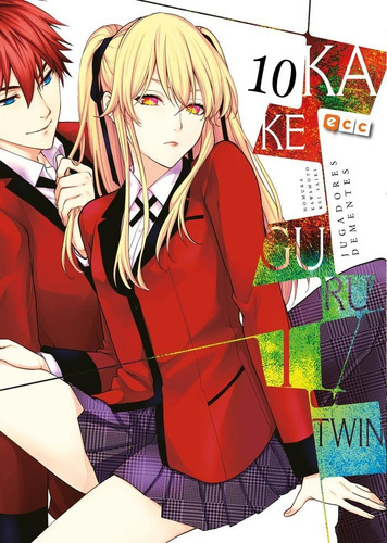 Kakegurui Twin Num. 10: Jugadores Dementes, De Kawamoto, Homura., Vol. 10. Editorial Ecc Ediciones, Tapa Blanda En Español