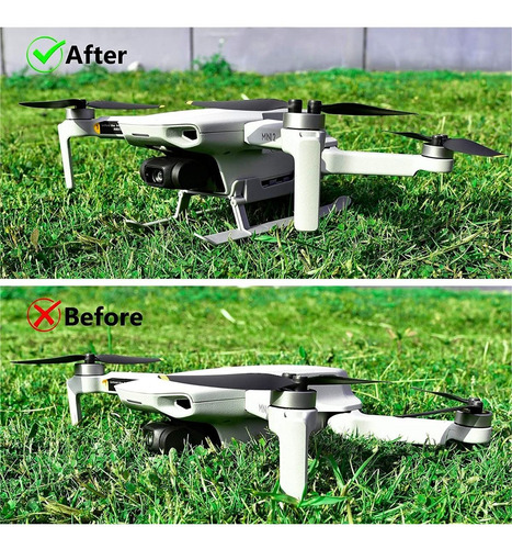 Imagen 5 de 7 de Landing Gear Para Dji Mini 2 Y Mavic Mini Plegables