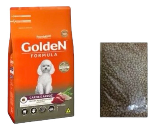 Ração A Granel 3 Kg Golden Cães Adultos Raças Pequenas C