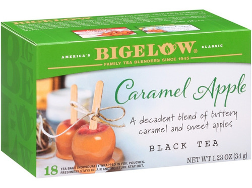 Té Bigelow Caramel Apple Manzana Caramelo Edición Otoño Impo