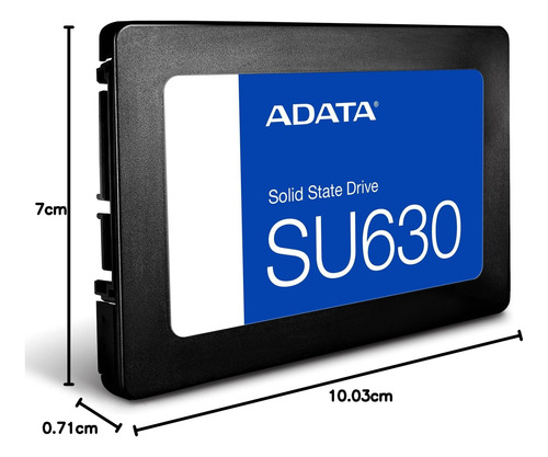 Ssd Adata Su630 960 Gb 3d Nand Sata Iii 2.5 520 Mb/s Lectura