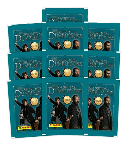 25 Sobres Álbum Animales Fantásticos Secretos De Dumbledore