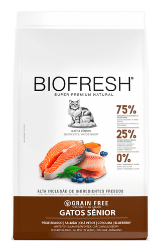 Biofresh Gato Senior Presentación - 7,5 Kg