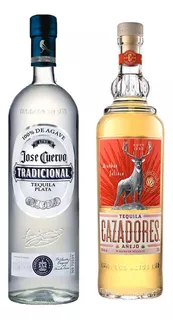 Tequila Jose Cuervo 950 Ml + Tequila Cazadores Añejo 700 Ml