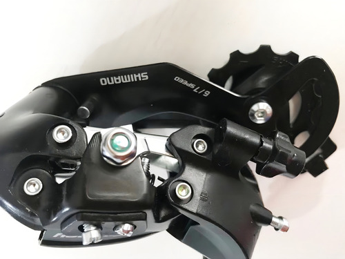 Shimano TY300 pata de cambio trasero 7 velocidades negro