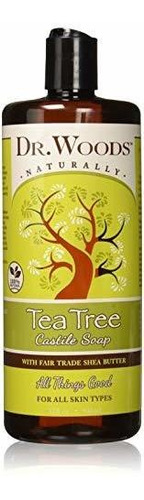 **** Shea Pure Vision Árbol De Té Jabón De Castilla - 32 Oz.