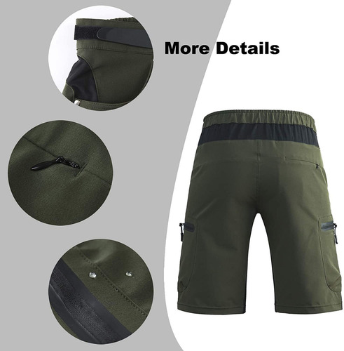 Pantalones Hiauspor Para Hombre-montaña-bici-cortos-mtb Al A