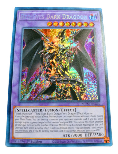 Yugioh - Red-eyes Dark Dragoon Mp22-en264 Secret Rare