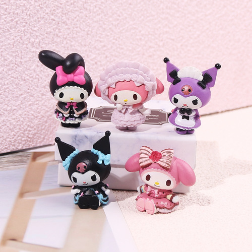 Kuromy My Melody San Rio Gashapones Figuras Set