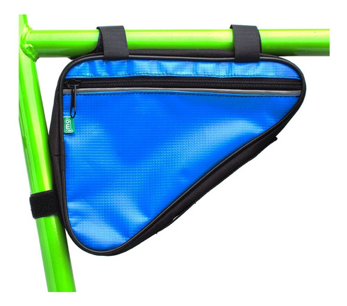 Bolso Bicicleta Impermeable Triángulo 1l Azul Nuevo Onwheels