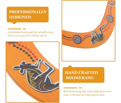 Boomerang De Madera Flying To The Device V-word Dart Al Aire