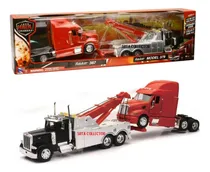 Comprar Peterbilt 387 379 Grua De Arrastre Trailer New Ray 1\u002F32