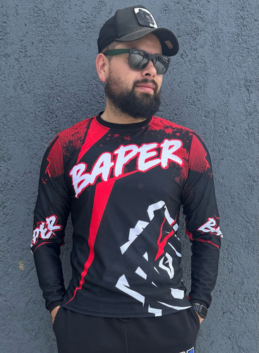 Jersey Baper Relieve Motocross Ciclismo Enduro Mtb