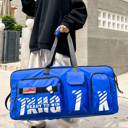 Bolsa De Bádminton, Bolsa De Lona, Bolsa Para Raqueta Azul