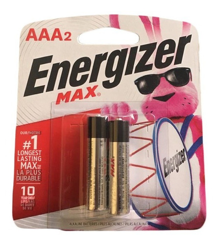 Pila / Batería Energizer Aaa Blister / 2 Und  1,5v