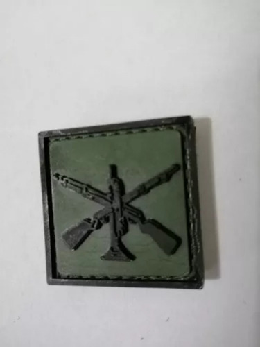 Insignia De Pvc Infanteria Ejercito