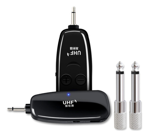Sistema De Transmisión Uhf Receptor De Guitarra Usb Emisor I