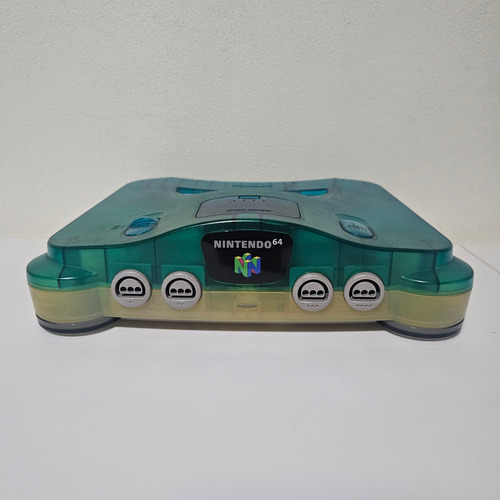 Nintendo 64 Cool Blue + 3 Juegos - Original Ntsc-j Celeste (Usado)