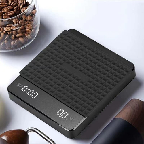 Báscula De Café, Báscula De Café Digital Con Temporizador
