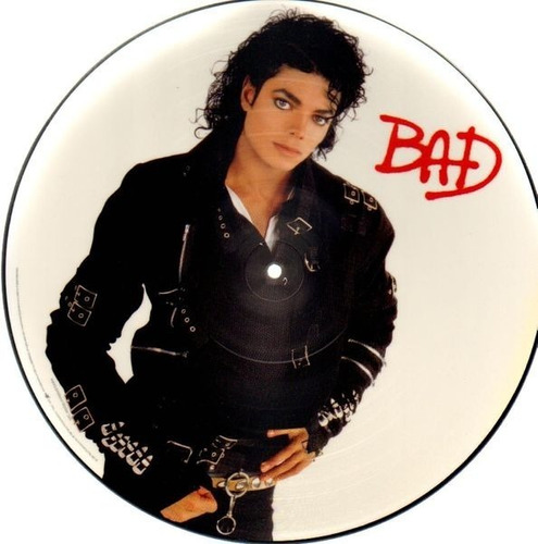 Michael Jackson Bad Vinilo Picture Disc Nuevo Lp 