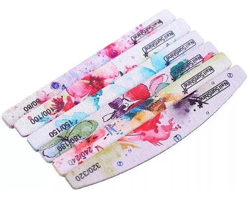24 Limas Profesionales Estampadas Sunshine. Todos Los Granos