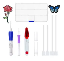 Comprar Magic Embroidery Pen Punch Needles Punch Needle Pen Set Cros