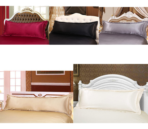 Almohada De Cuerpo Funda De Almohada Colores Para 48x150cm