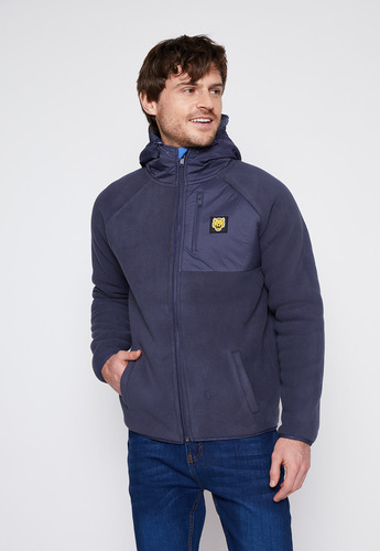 Chaqueta Hombre Azul Forrada Family Shop