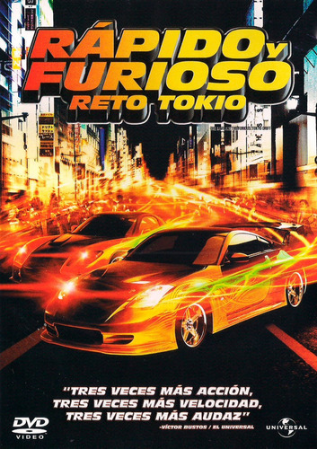 Dvd - Rápido Y Furioso Reto Tokio - Lucas Black - Damien M