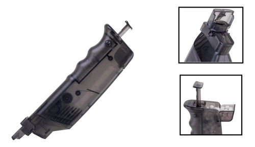 Carregador Loader Para Airsoft Pistola 150 Bbs 6mm Rossi