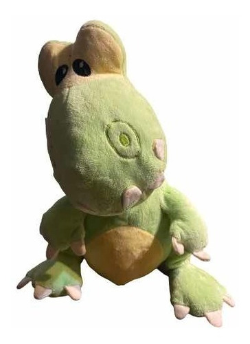 Peluche Dinosaurio Verde Sonajero