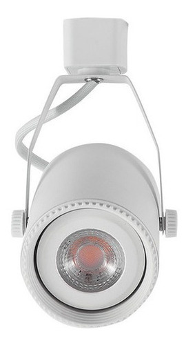 Imagem 3 de 6 de Spot Para Trilho Branco P/ Lâmp. Par20 Mb/nordecor S33006