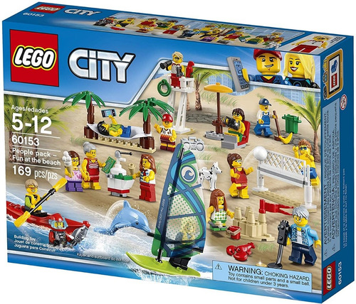 Lego City People Pack Fun At The Beach 60153