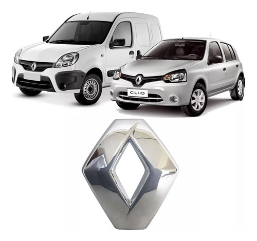 Emblema Renault Clio 2013 A 2019 E Kangoo 2015 A 2019