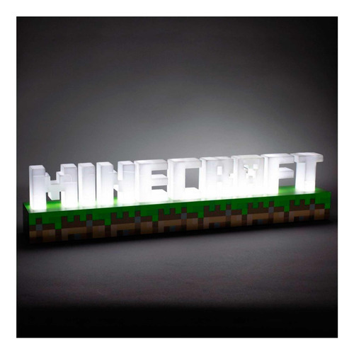Bateria Logo Light Paladone Minecraft/usb 2 Modos De Luz