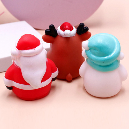 5 Juguete Relajante De Burbujas Para Escupir De Navidad,