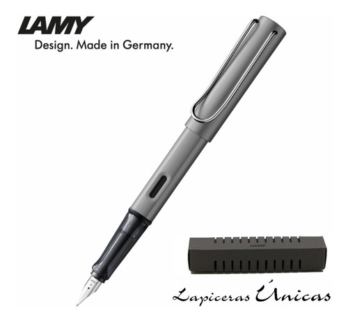 Pluma Lamy All Star Grafito Trazo Fino Lapicera En Estuche