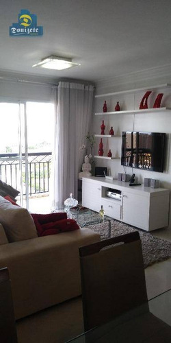 Apartamento Com 3 Dormitórios À Venda, 93 M² Por R$ 630.000,00 - Vila Bastos - Santo André/sp - Ap7367