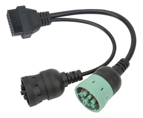 Cable Obd2 Para Camión Obdii De 16 Pines Hembra A 6 Pines J1