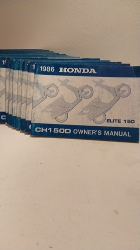Manual Honda Elite 150d Original