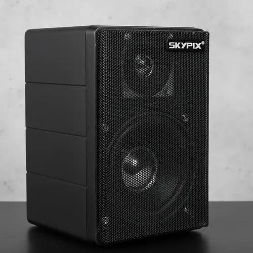 2x Caixa De Som Acustica Pb500 40w 4 Polegadas Para Bar Loja